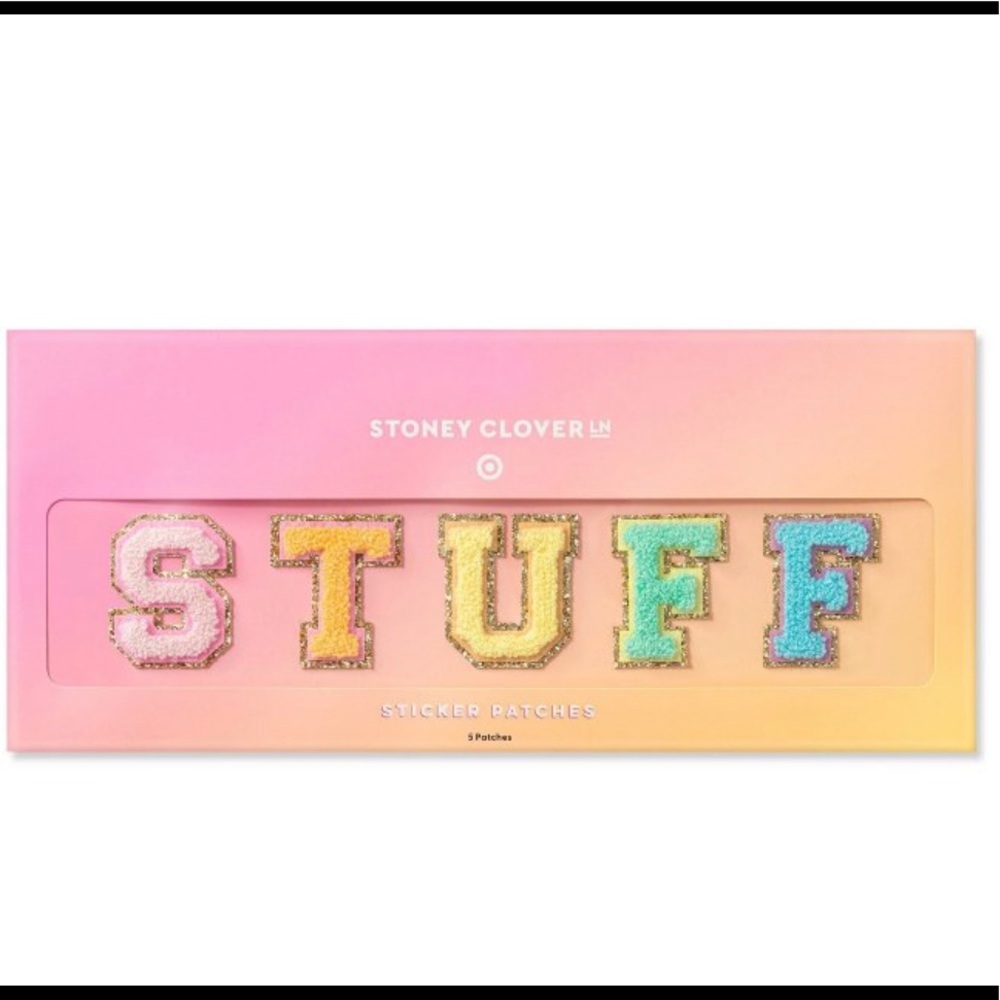 STUFF Patch Pack 5pc - Stoney Clover Lane
× Target BRAND NEW